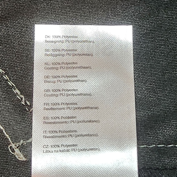 NWT Rains Women's Long Jacket W3 Waterproof Rain Jacket Coat Minimalist - Picture 8 of 8